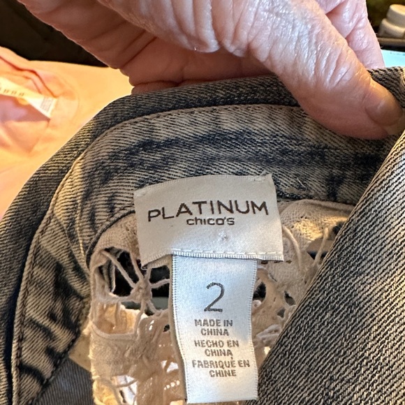 Curated Boho  Clothing Set with Denim Vest and Tops - Picture 7 of 14